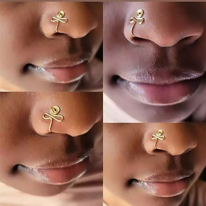 To the moon Fake nose rings