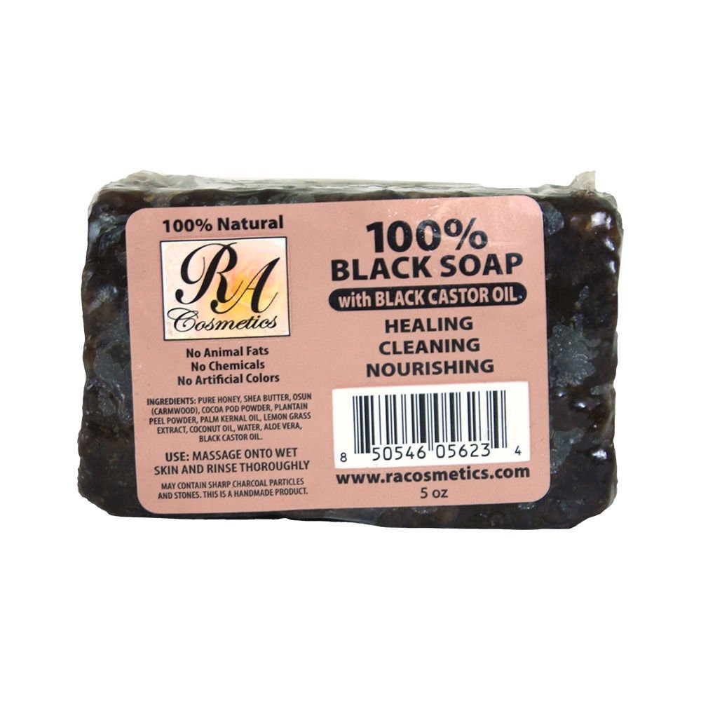 Black soap bar